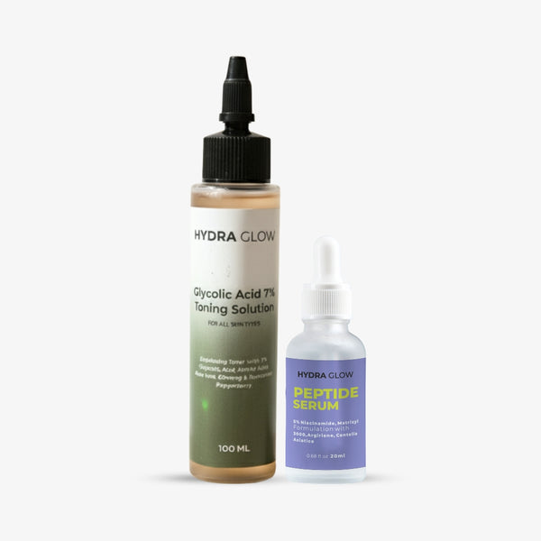 Peptide Serum And Toner Bundle